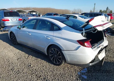 2020 Hyundai Sonata Limited из США, поврежденный, VIN 5NPEH4J27LH033042